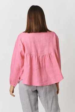 Olive Et Julie - Violet Top - Azalea - Womens Fashion