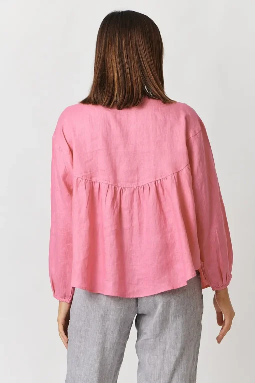 Olive Et Julie - Violet Top - Azalea - Womens Fashion