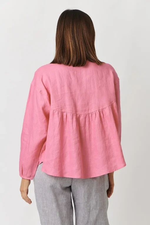 Olive Et Julie - Violet Top - Azalea - Womens Fashion