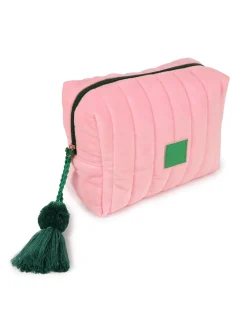 Pink Velvet Cosmetic Case