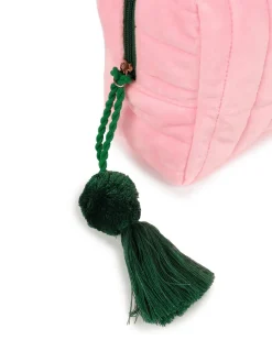 Pink Velvet Cosmetic Case