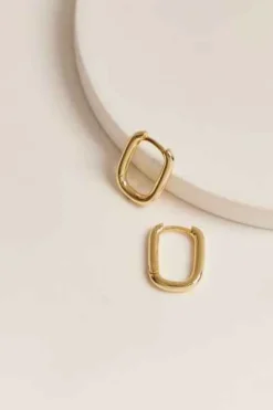 Sage Huggie Earrings