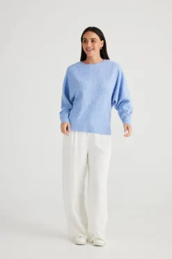 Saintly Knit | Pale Blue