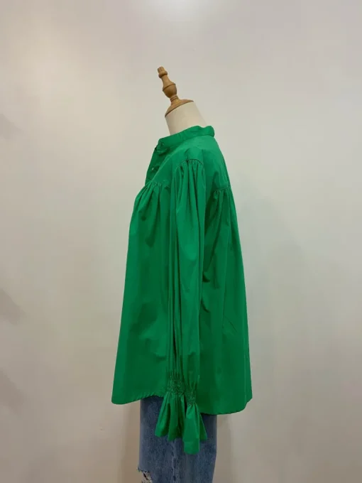Sal & Lou - Amelia Shirt - Green - Womens Fashion