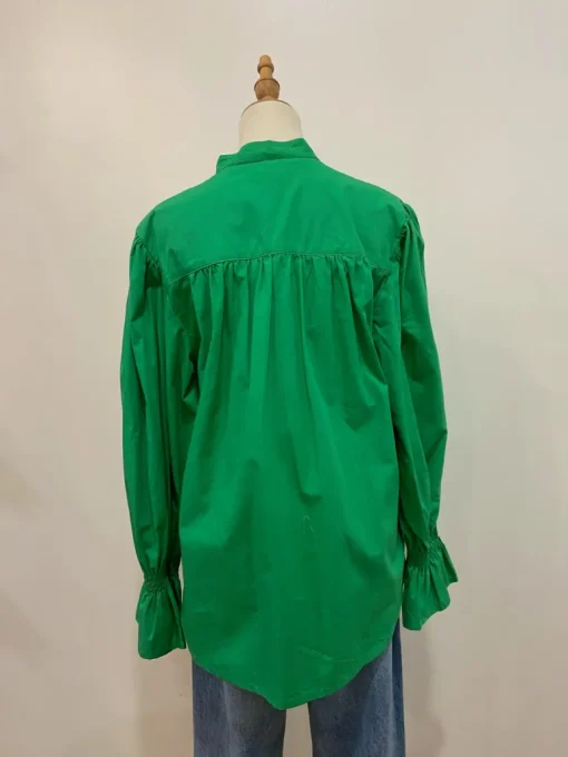 Sal & Lou - Amelia Shirt - Green - Womens Fashion