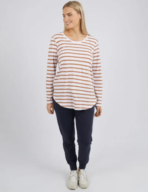 Scoop Long Sleeve Tee
