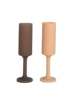 Seff | Latte + Donkey | Champagne Flutes