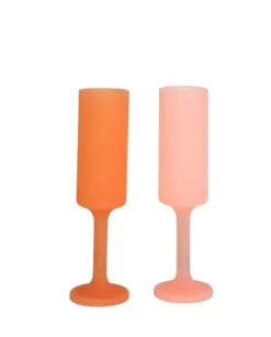 Seff | Peach + Petal | Champagne Flutes