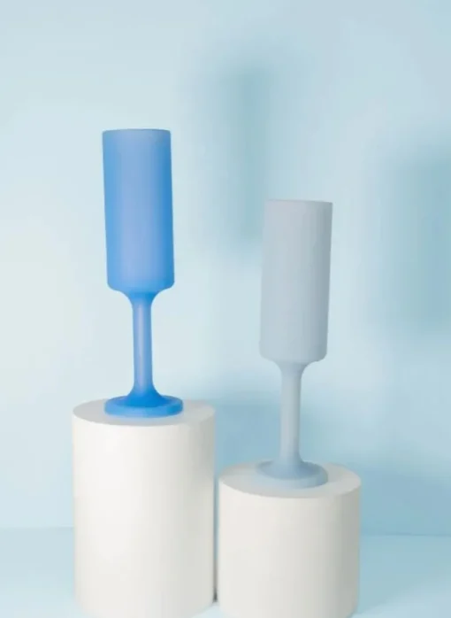 Seff | Sky + Kingfisher | Champagne Flutes