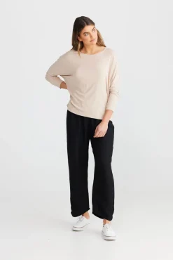 Shanty - Santiago top - Natural - Womens Clothing