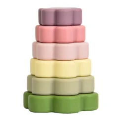 Silicone Stackable Toy – Flower
