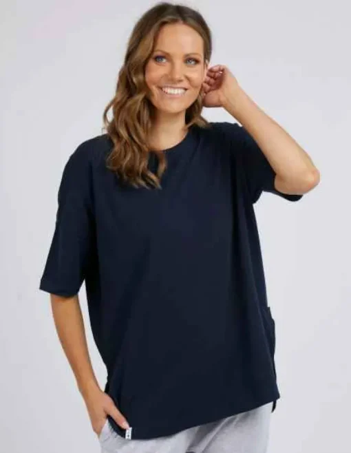 Society Short Sleeve Tee - Navy