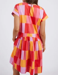 Soleil Check Dress
