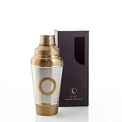 Steel and Antique Brass Shaker