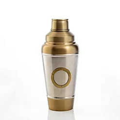 Steel and Antique Brass Shaker