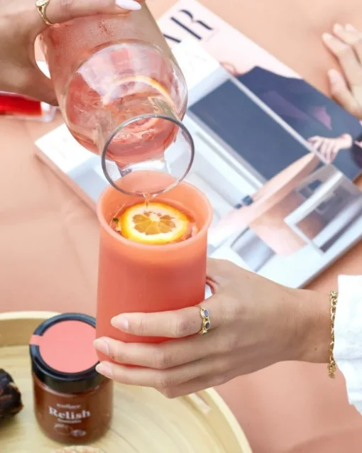 Stegg | Terra + Peach | Highball Glasses