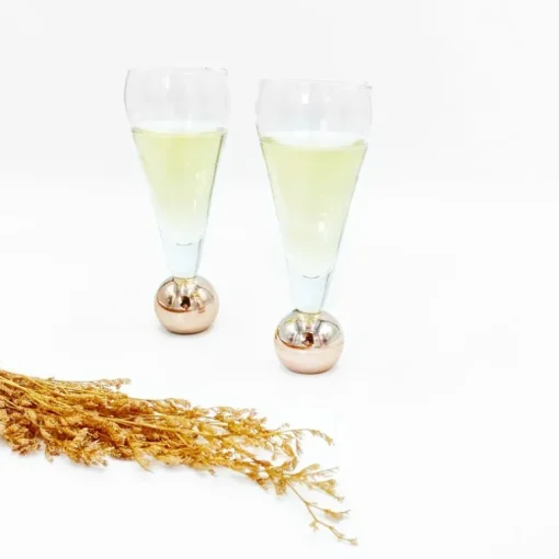 Stemless Champagne Glasses