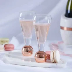 Stemless Champagne Glasses