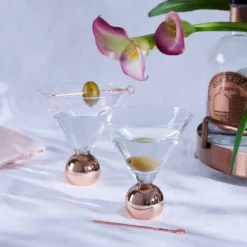 Stemless Martini Glass
