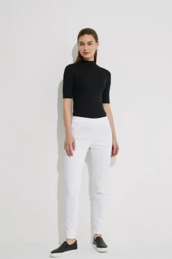 Straight Pant - White