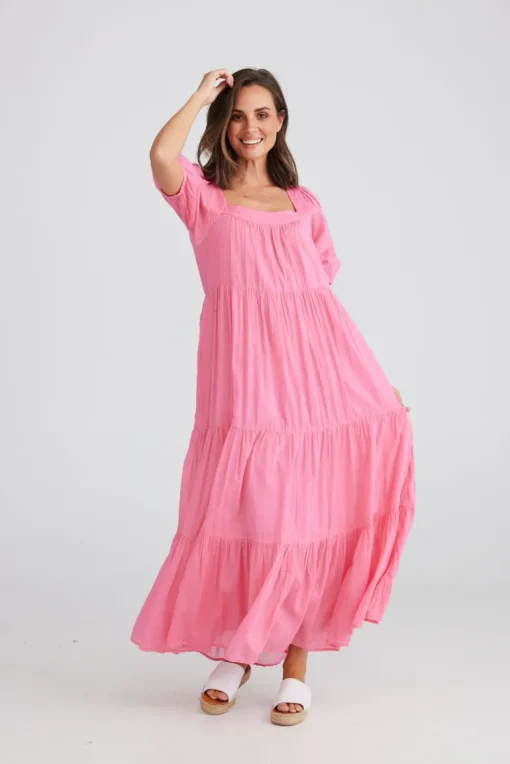 Sunseeker Dress - Hot Pink