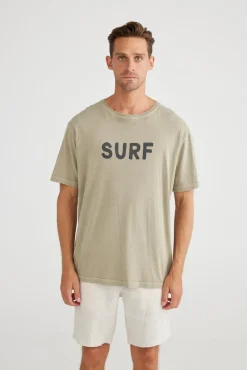 SURF TEE - KHAKI