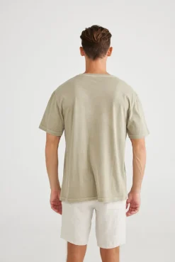 SURF TEE - KHAKI