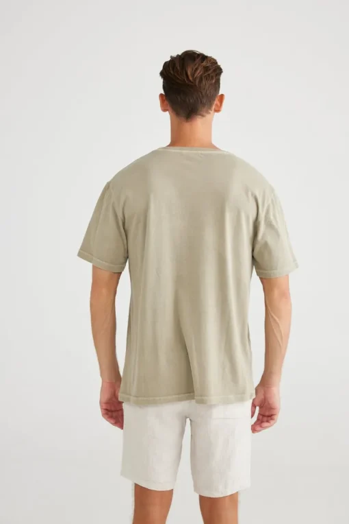 SURF TEE - KHAKI