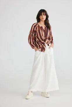 Talisman - Aquarius Top - Aztec - Womens Fashion