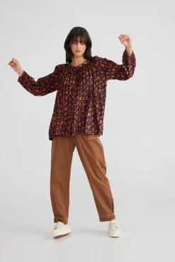 Talisman - Aquarius Top - Midnight Jewel - Womens Fashion