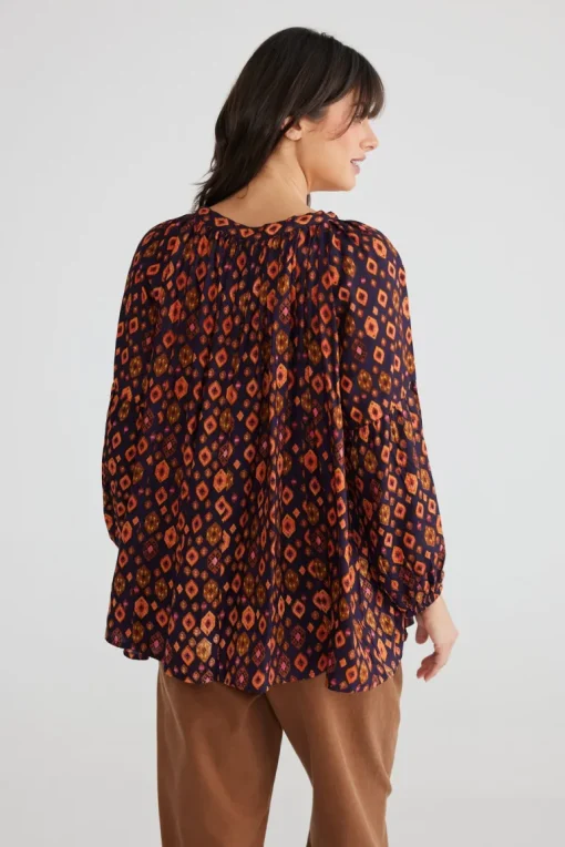 Talisman - Aquarius Top - Midnight Jewel - Womens Fashion