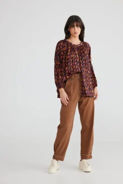 Talisman - Aquarius Top - Midnight Jewel - Womens Fashion