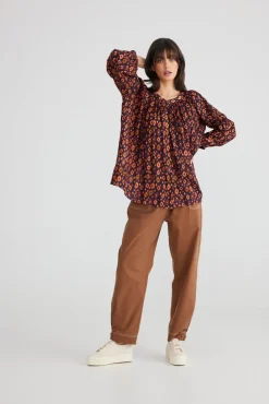 Talisman - Aquarius Top - Midnight Jewel - Womens Fashion