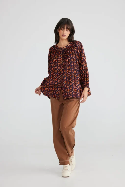 Talisman - Aquarius Top - Midnight Jewel - Womens Fashion