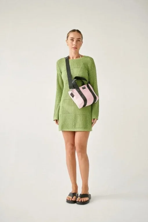 Tash Neoprene Crossbody Bag - Pink