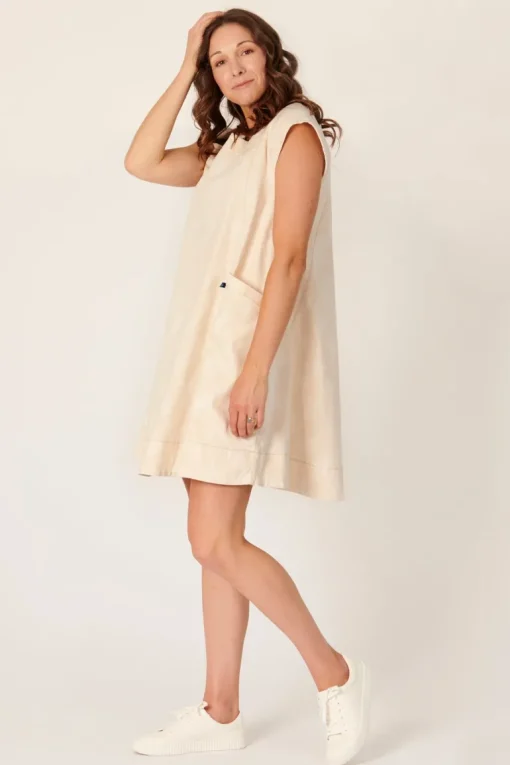 The LABoratory - Pleat Detail - Dress - Dove Floral - Womens Fashion
