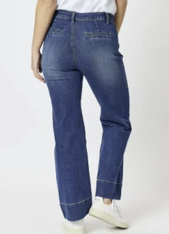 Threadz - Georgia Wide Leg Jean - Denim - Womens Fashion
