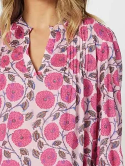 Threadz - Getaway Tunic - Hot Pink - Womens Fashion