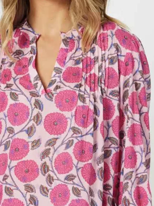 Threadz - Getaway Tunic - Hot Pink - Womens Fashion