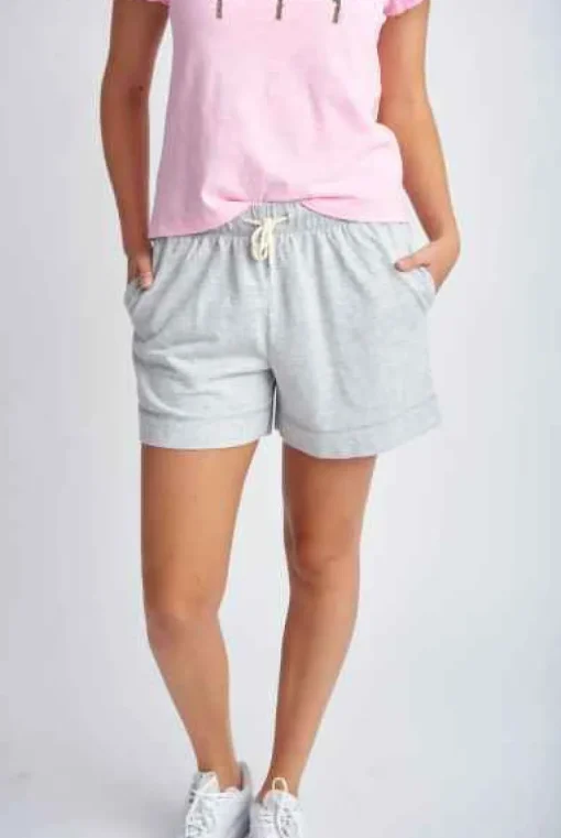 Trackie Short | Marle Grey