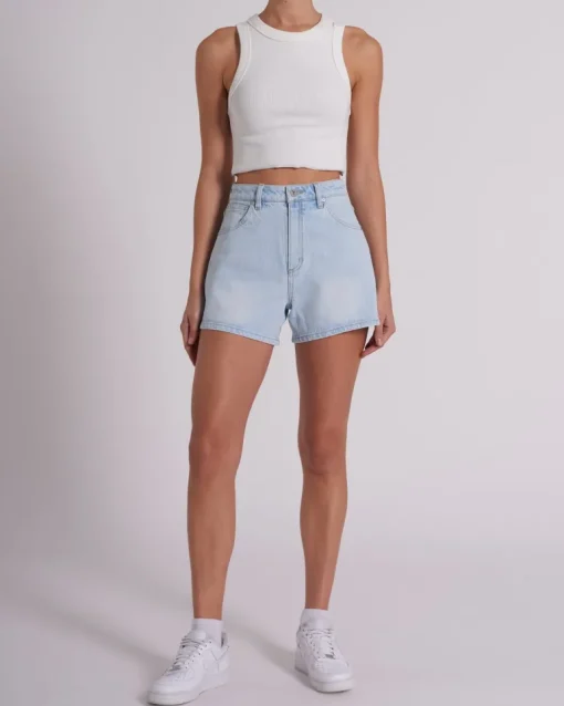 Venice Short - Bleached Vintage Blue