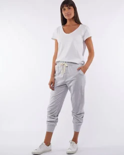 Wash Out Lounge Pant - Grey Marble