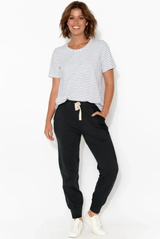Wash Out Lounge Pant - Washed Black