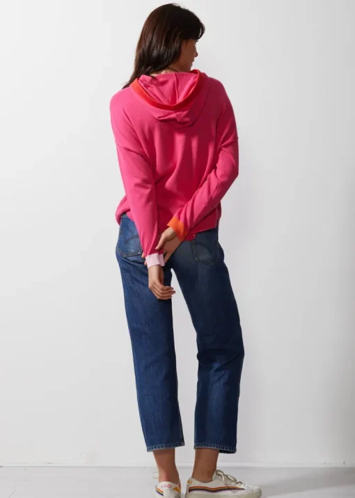 Zaket & Plover - Fun Hoodie - Pink - Womens Fashion